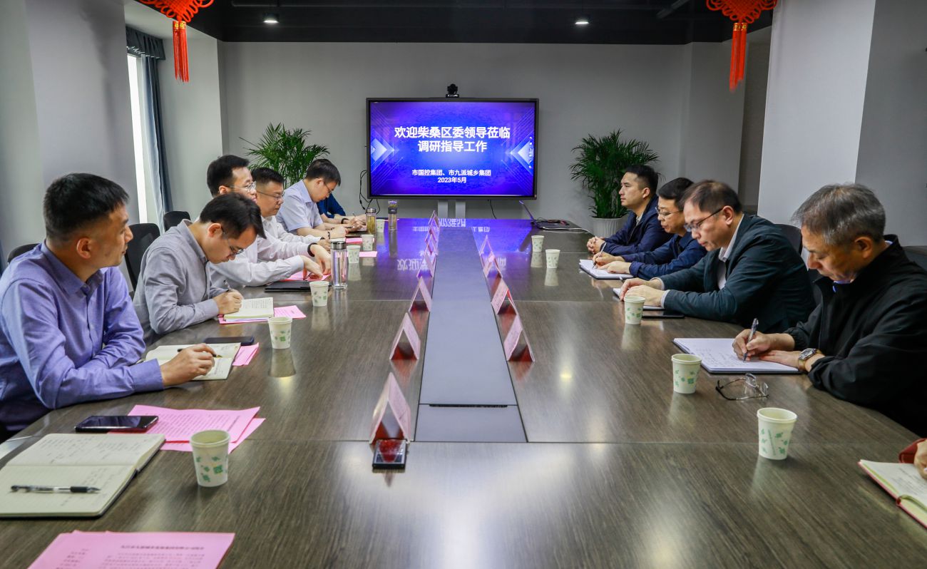 柴桑區(qū)委書記盛煒一行來訪市國控集團(tuán)、市九派城鄉(xiāng)發(fā)展集團(tuán)